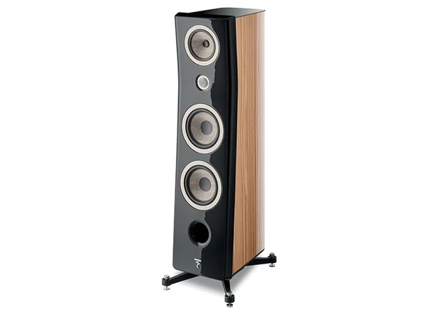 Focal Kanta No.3 - Black HG / Walnut HG Gulvstående høyttaler NB! Pris per. stk. 