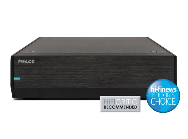 Melco S100 Sort nettverkswitch 8 port Audiophile Network Switch 