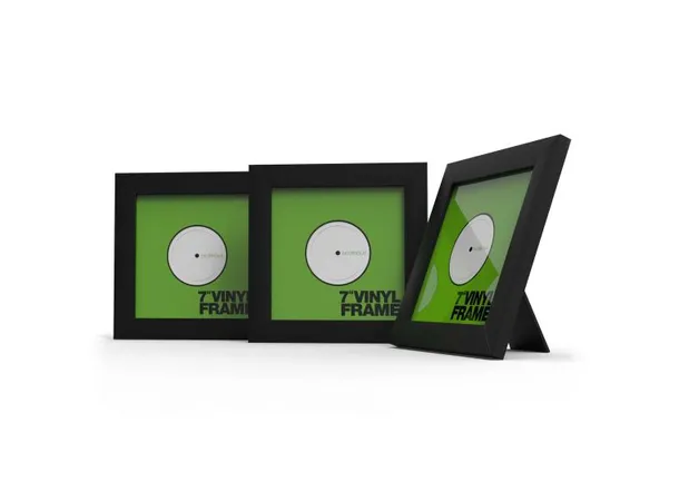 Glorious Vinyl Frame Set 7" Black Vinylramme 3 stk. 