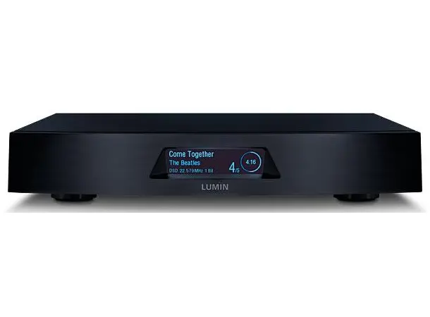 Lumin T3X Sort Ny 2025 modell! Network Music Player 