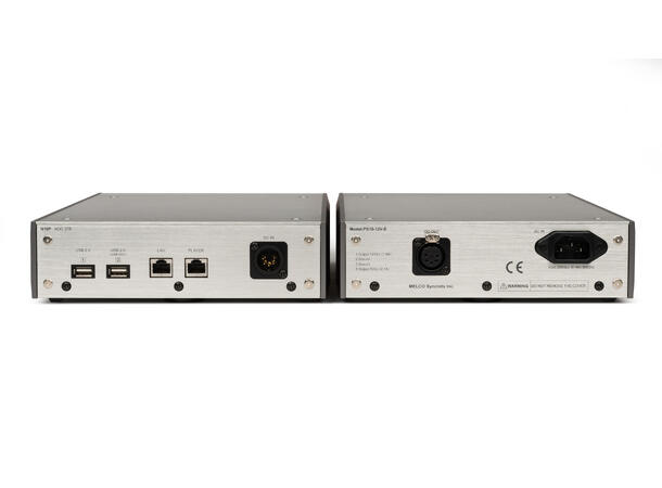 Melco N10/2 6TB HDD Sølv Streamingbridge/server m/ separat PSU 