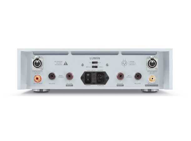 Lumin Amp Sølv Class AB Stereo Amplifier 