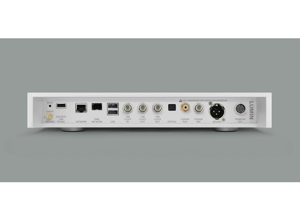 Lumin U2X Sølv Network Music Transport - High-end! 