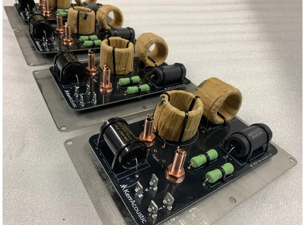 Kerr Acoustics K320 MK3 Matt Treverk S modell. Gulvhøyttaler. Par 