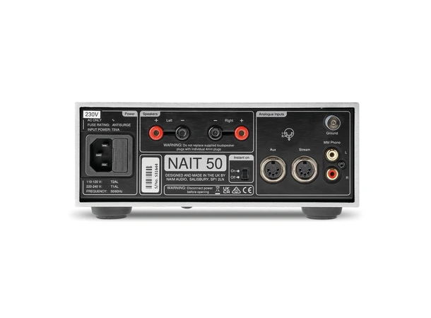 Naim Nait 50 integrert forsterker 50th Anniversary 