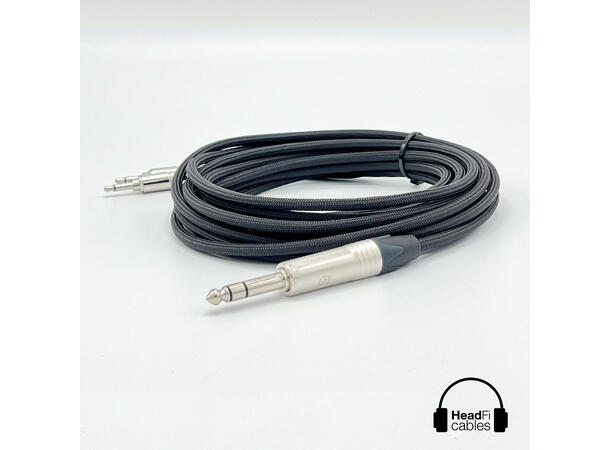 HeadFi Cables - 6,3mm to 2x minijack 4m Hodetelefonkabel for Focal ClearMG m.fl. 