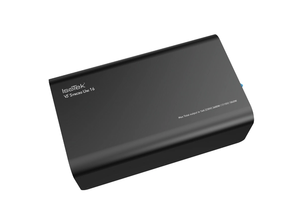 IsoTek V5 Syncro Uni 16 Black DC-filter 16A / C20 