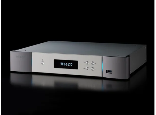 Melco N1-S38 4TB SSD Sølv Streamingbridge/server med lineær PSU 