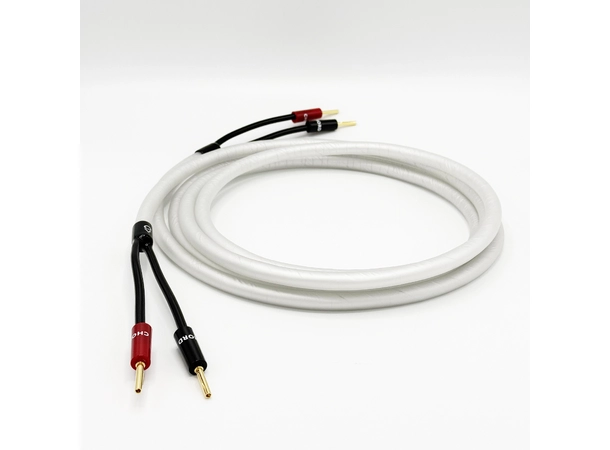 Chord ClearwayX 3m pair Gold Crimp Høyttalerkabel terminert 