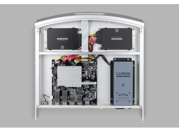 Lumin L2 Sølv 8TB SSD Network Music Server & Switch. SSD 