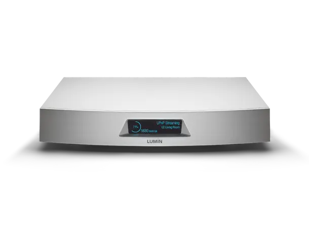 Lumin L2 Sølv Network Music Server & Switch u/ lagring 