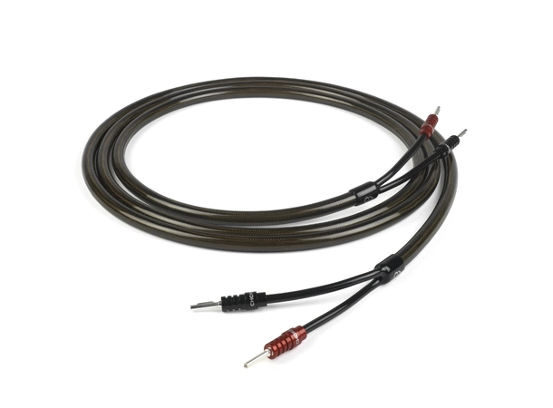 Chord Custom 2 to 2 Term Spade-Banan Høyttalerkabel terminering 