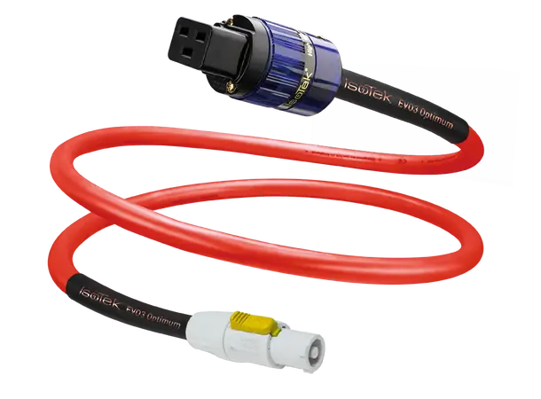 IsoTek EVO3 Optimum (2.0m) Link C19 Strømkabel / systemlink for IsoTek 