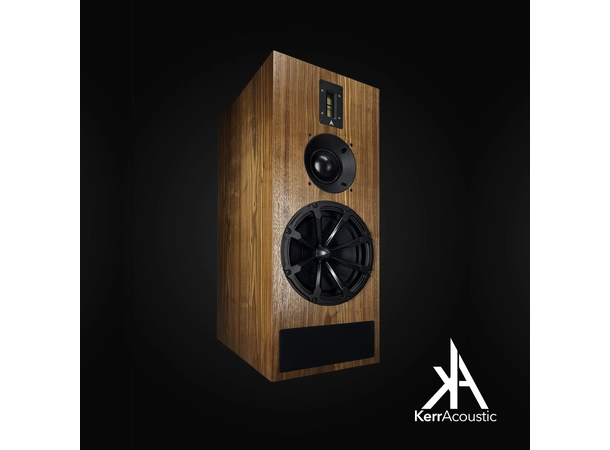 Kerr Acoustics K200 Treverk. Par Gulvhøyttaler. Trefinish 