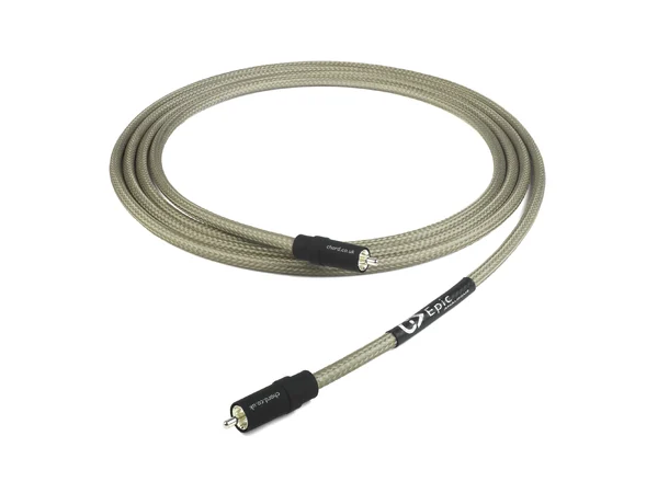Chord Epic 1RCA to 1RCA 5m Subwooferkabel 