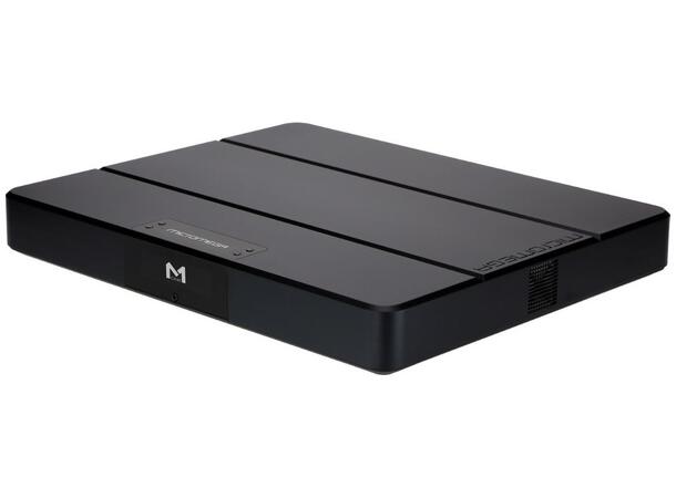 Micromega M One M-100 sort Black anodized, MARS included, 2 x 100W 