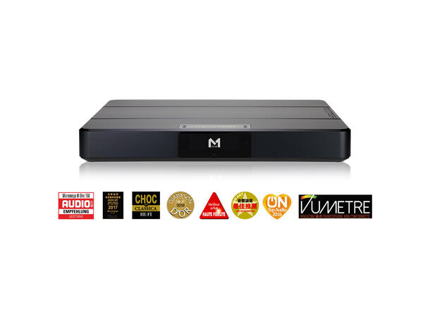 Micromega M One M-150 sort Black anodized, MARS included, 2 x 150W