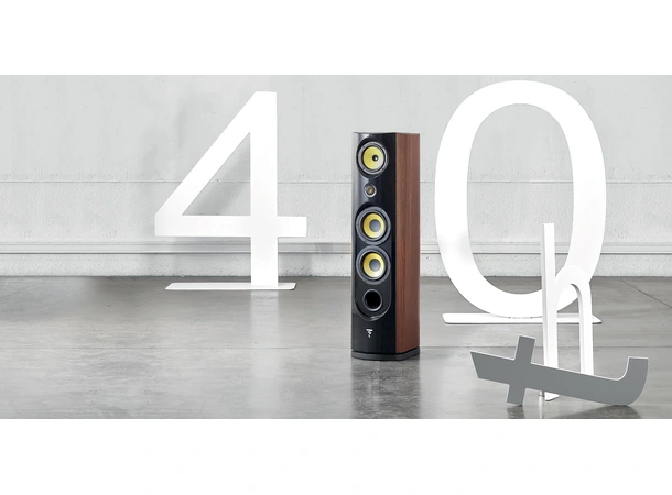 Focal Spectral 40th Anniversary Walnut Gulvst. høytt. per stk. 