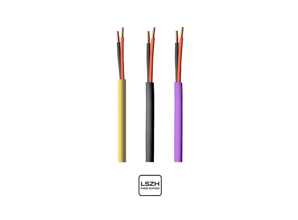 Kordz ONE SP162 16AWG 2 leder høyttaler OFC høyttalerkabel. 305m, Sort 