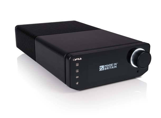Cyrus 40 Amp integrert forsterker/ m DAC MM RIAA og DAC med eARC innebygget 