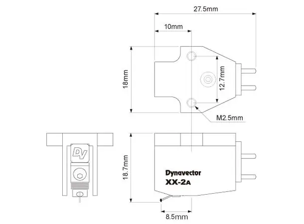 Dynavector DV XX-2A MC pickup 0,28mv 