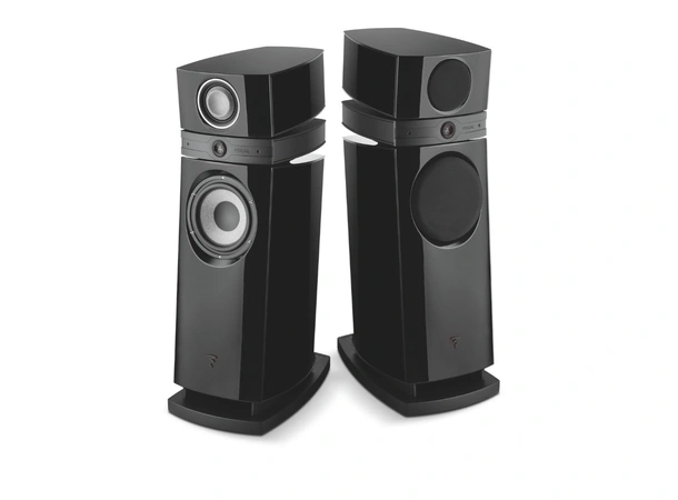 Focal Scala Utopia EVO M Black HG Gulvstående, M-SHAPE MID, PRISM, stk 