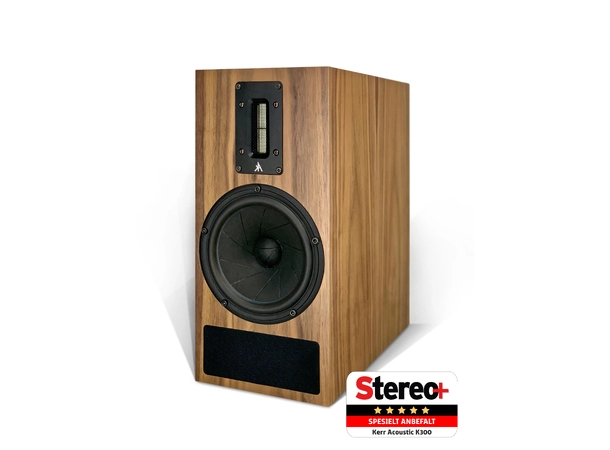 Kerr Acoustics K300 MK3 Treverk par Stativhøyttalere. Trefinish 